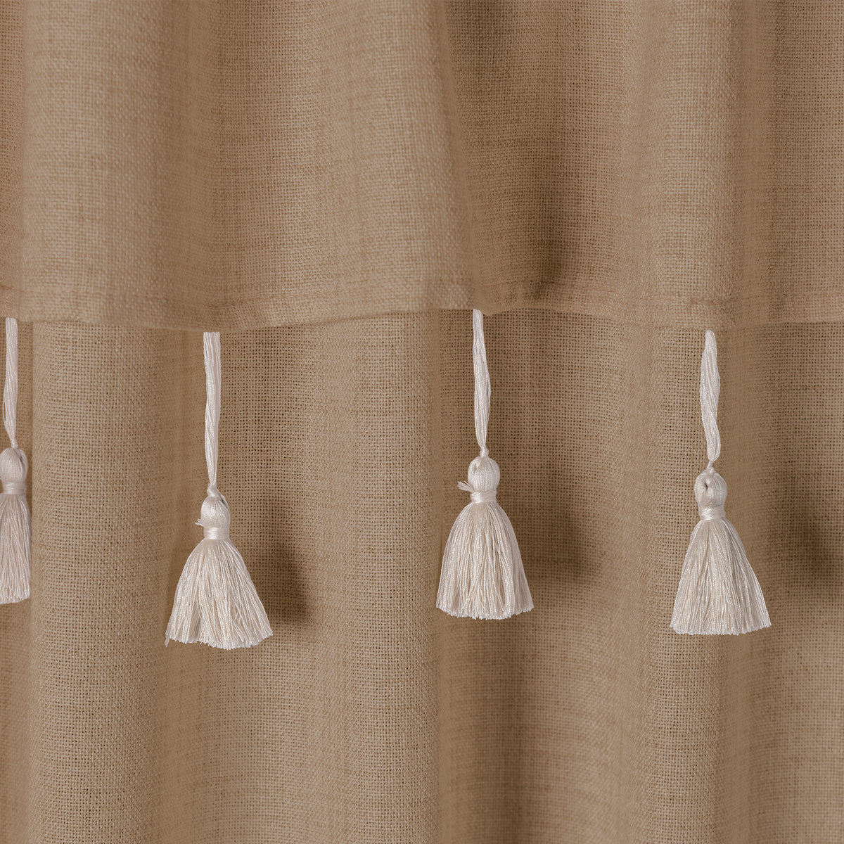 Cortinas Creta Latte