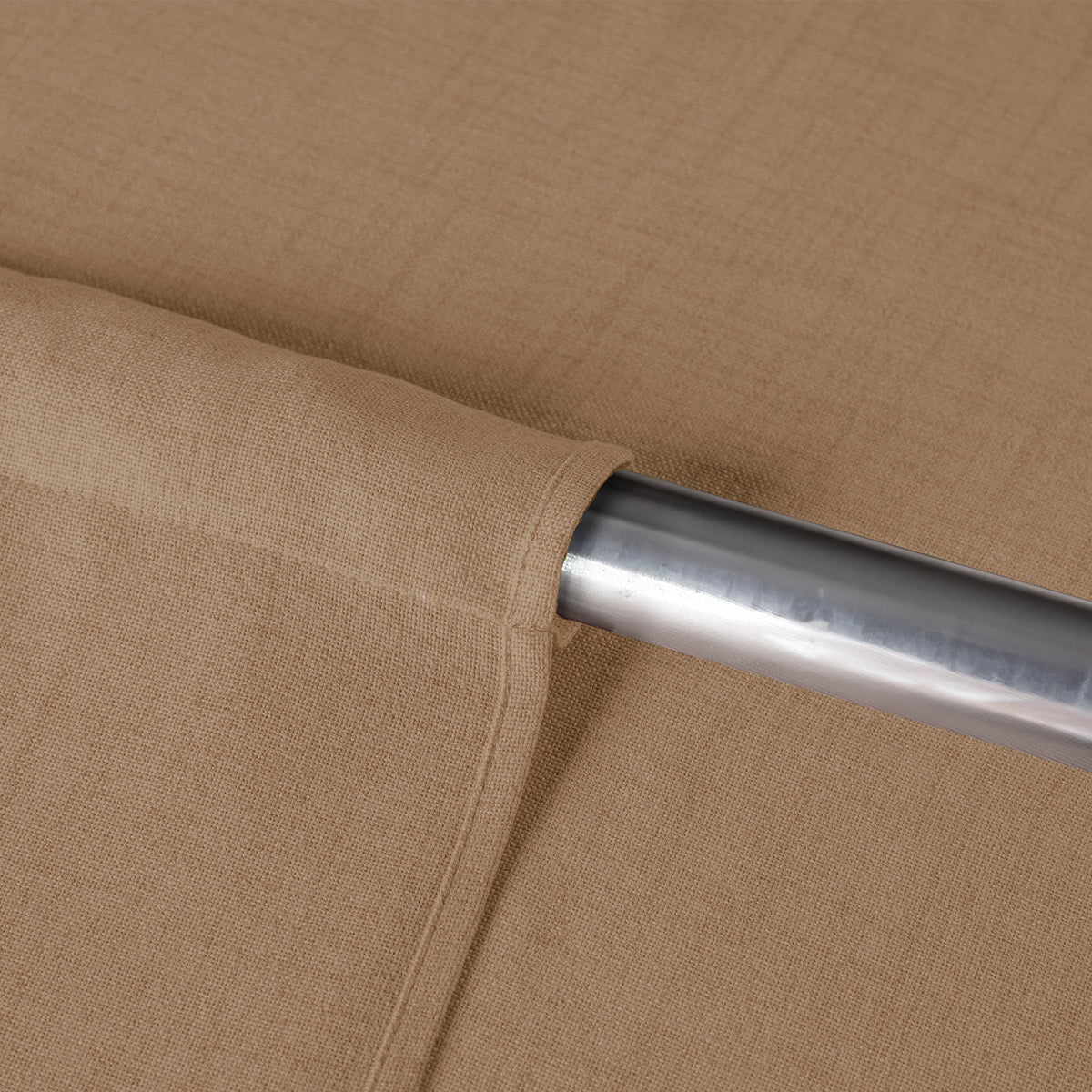 Cortinas Creta Latte