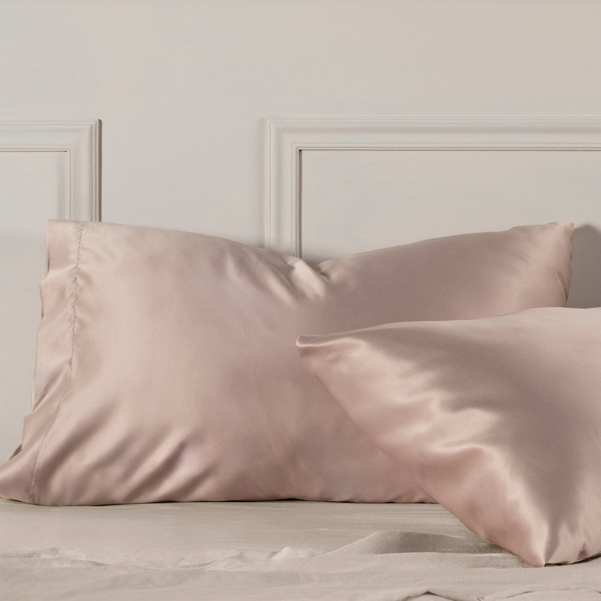 Fundas De Almohada Satín Sweet Pink